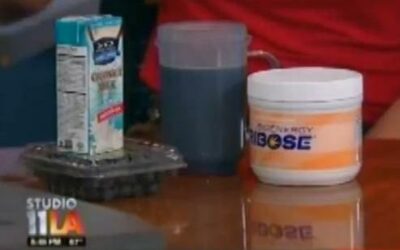 Los Angeles TV viewers learn what to eat after a workout