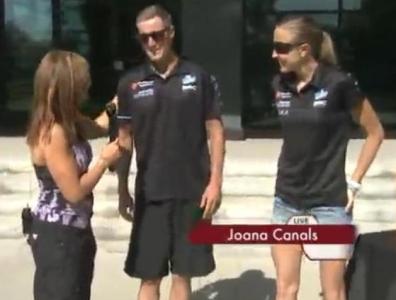 Team Ribose athletes teach Denver TV viewers how to train and eat like Olympians