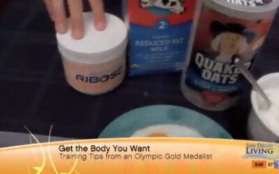 San Diego morning TV show features Olympic gold medalist’s fitness tips